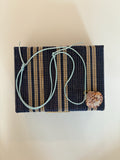 Blue Chord Shell Necklace