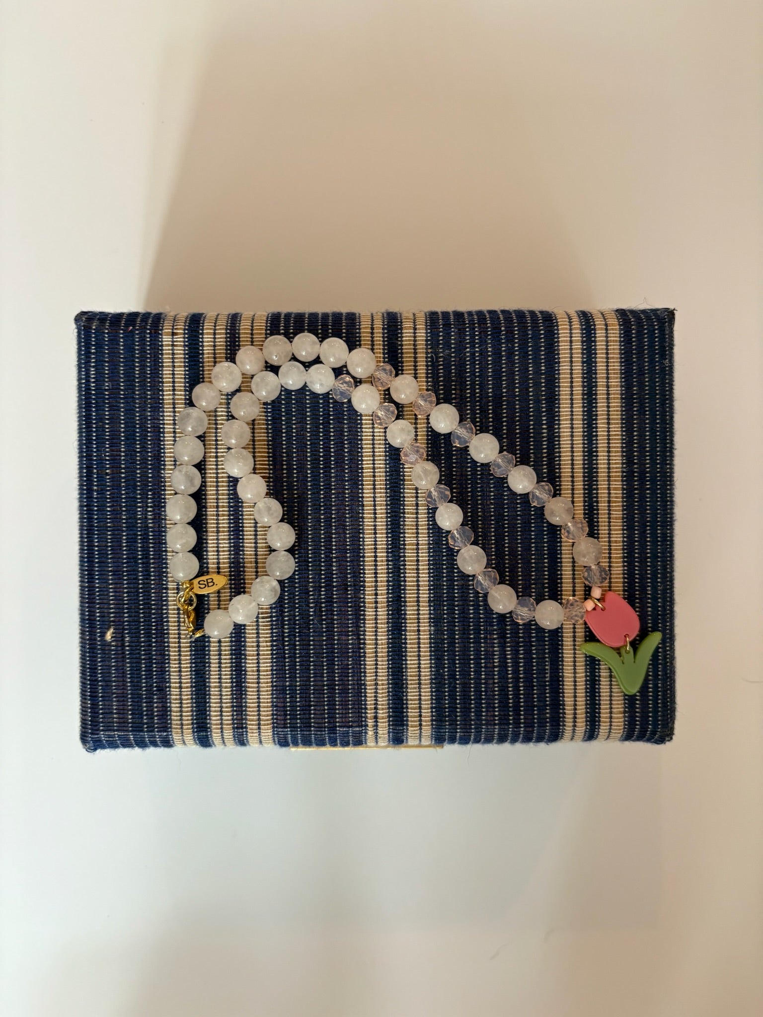 Beaded Tulip Necklace