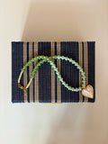 Green / Teal Heart Neckalce