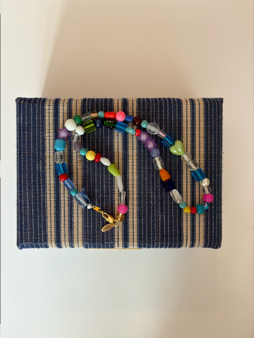 Multi Color Bead Neckalce